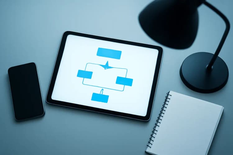 Diagrama ilustrando o funcionamento do tráfego pago