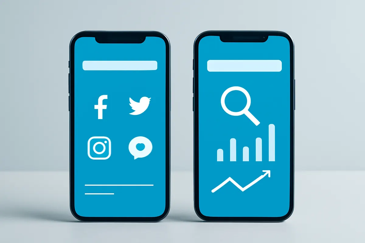 Tráfego pago Meta Ads vs Google Ads
